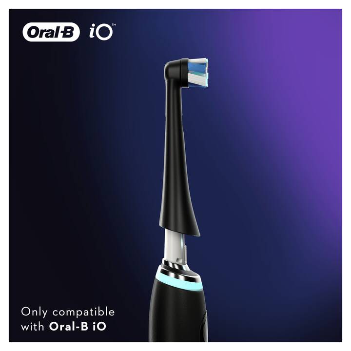 ORAL-B Testa di spazzolino iO Ultimative Reinigung BLACK (2 pezzo)