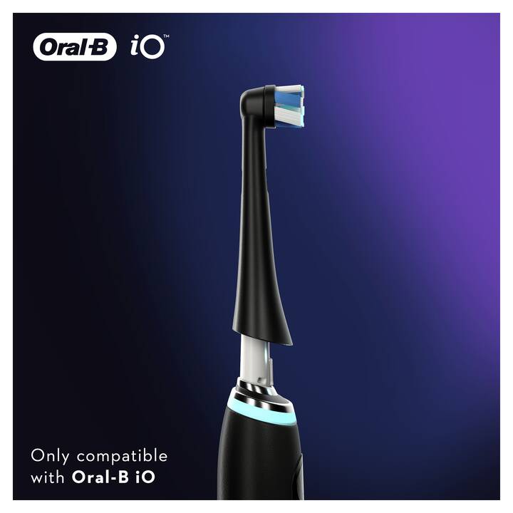 ORAL-B Zahnbürstenkopf iO Ultimative Reinigung BLACK (2 Stück)