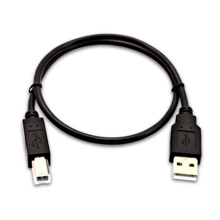 VIDEOSEVEN Câble USB (USB Type-B, USB Typ-A, 0.5 m)
