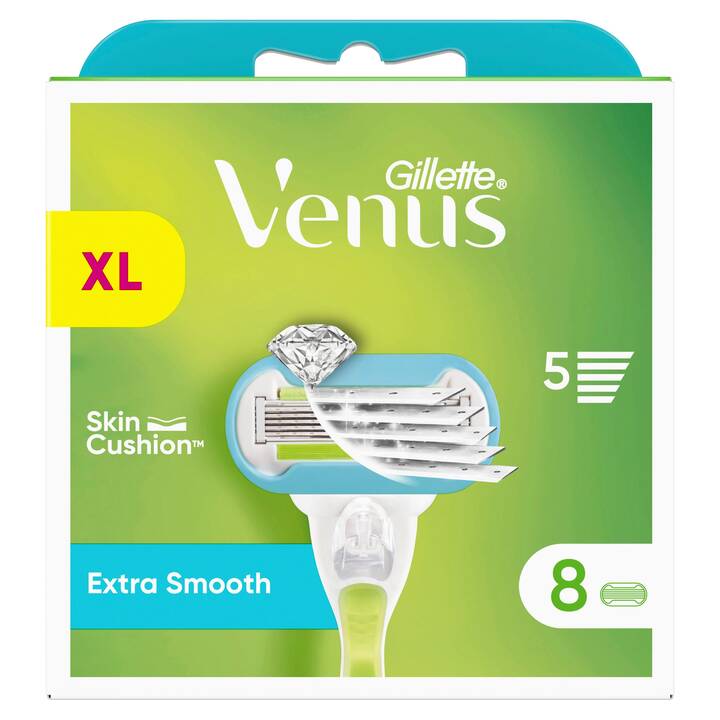 GILLETTE Lame de rasoir Venus Extra Smooth (8 pièce)