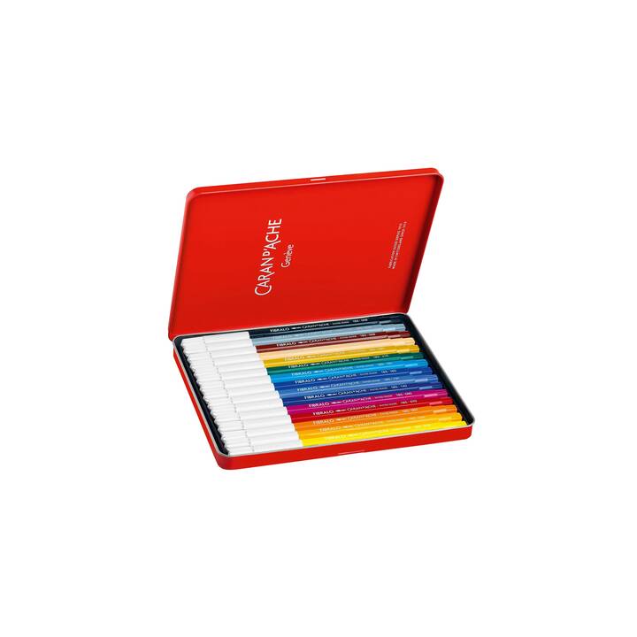 CARAN D'ACHE Fibralo Crayon feutre (Multicolore, 15 pièce)