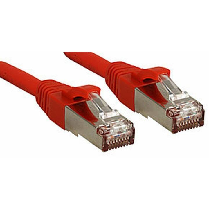 Câble Patch LINDY Premium - 7,5 m - Rouge