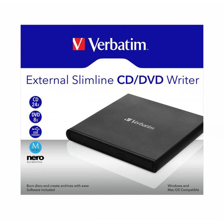VERBATIM Lecteur optique externe (DVD, CD)