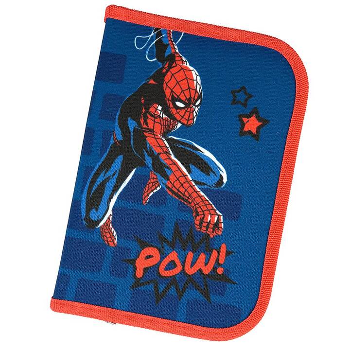SCOOLI Schulranzen Set EasyFit Spider-Man (18 l, Rot, Blau)