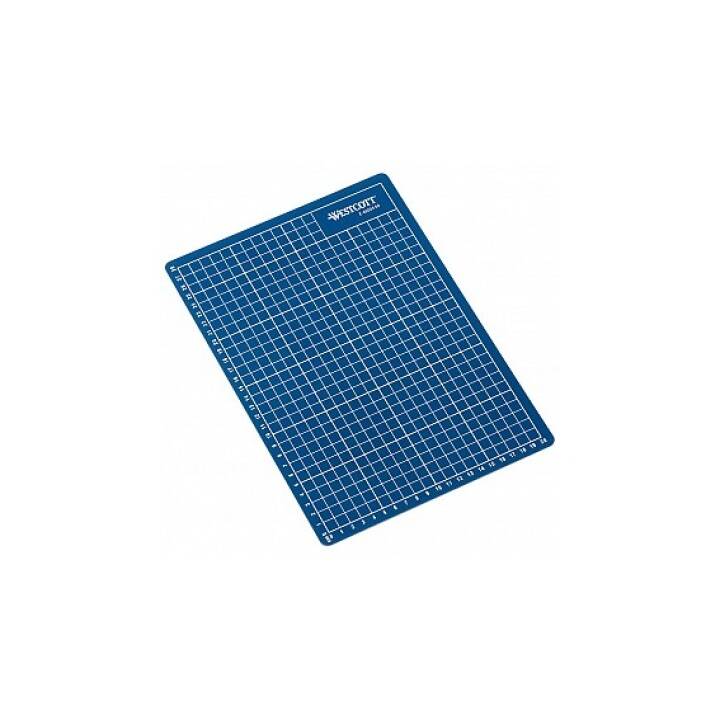WESTCOTT Schneidematte A4 (22.0 cm x 30 cm, Blau)