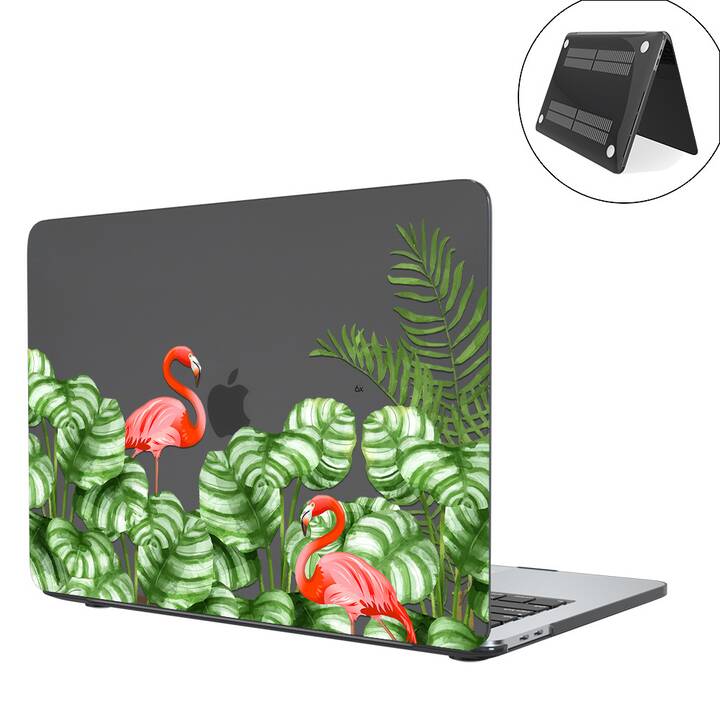 EG cover per MacBook Air 13" (Chip Apple M1) (2020) - verde - fenicottero
