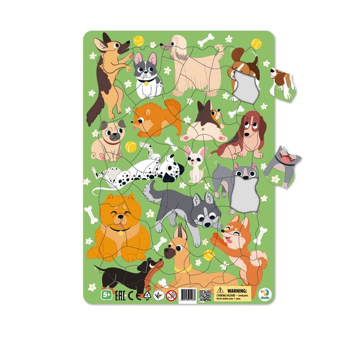 DODO Haustiere Tiere Puzzle (53 x)