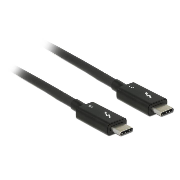 DELOCK USB-Kabel (USB 3.1 Typ-C, USB-C, 2 m)