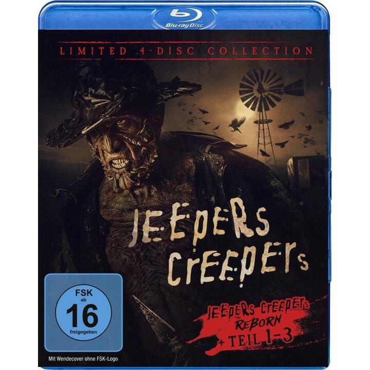 Jeepers Creepers 1-3 & Jeepers Creepers: Reborn (DE, EN)