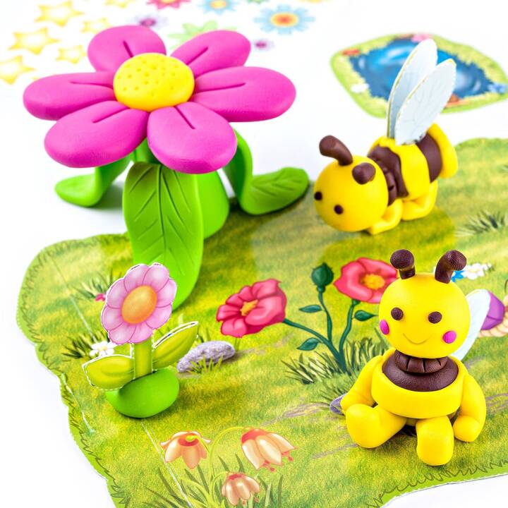 STAEDTLER Modelliermasse Form & Play Happy Bees (168 g, Mehrfarbig)