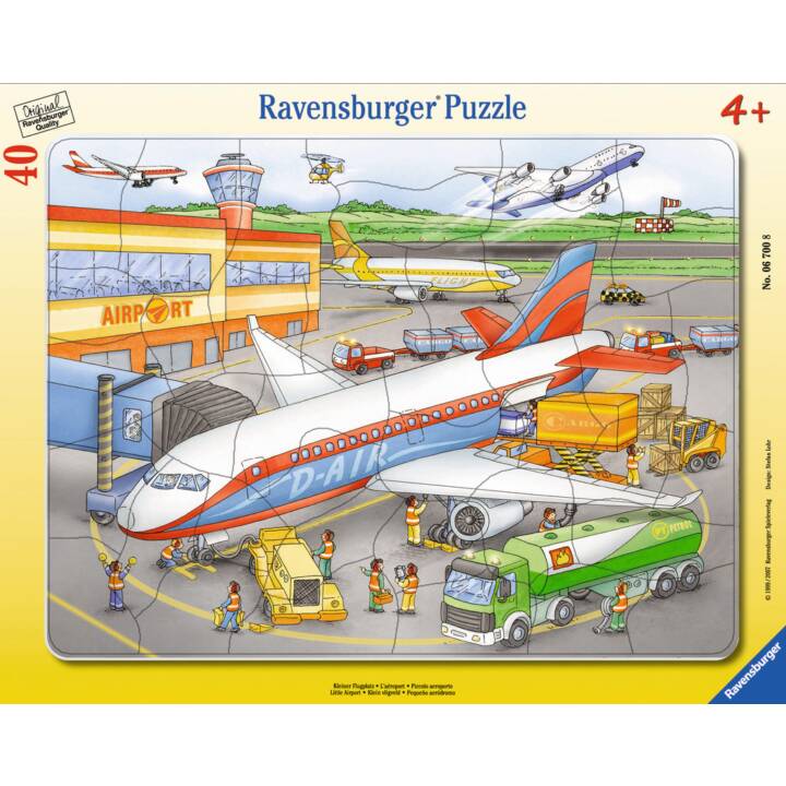 RAVENSBURGER Flugplatz  Puzzle (40 x)