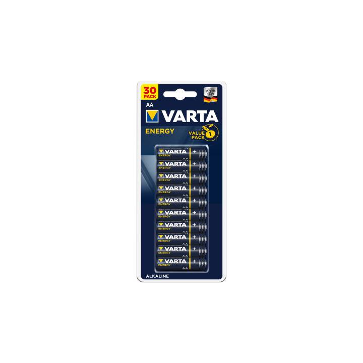 VARTA Batterie (AA / Mignon / LR6, 30 Stück)