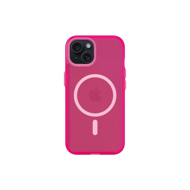 RHINOSHIELD Backcover (iPhone 15, Transparente, Pink)