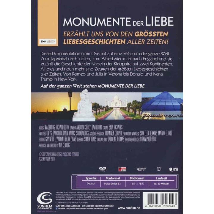 Monumente der Liebe - Romance in Stone (DE)