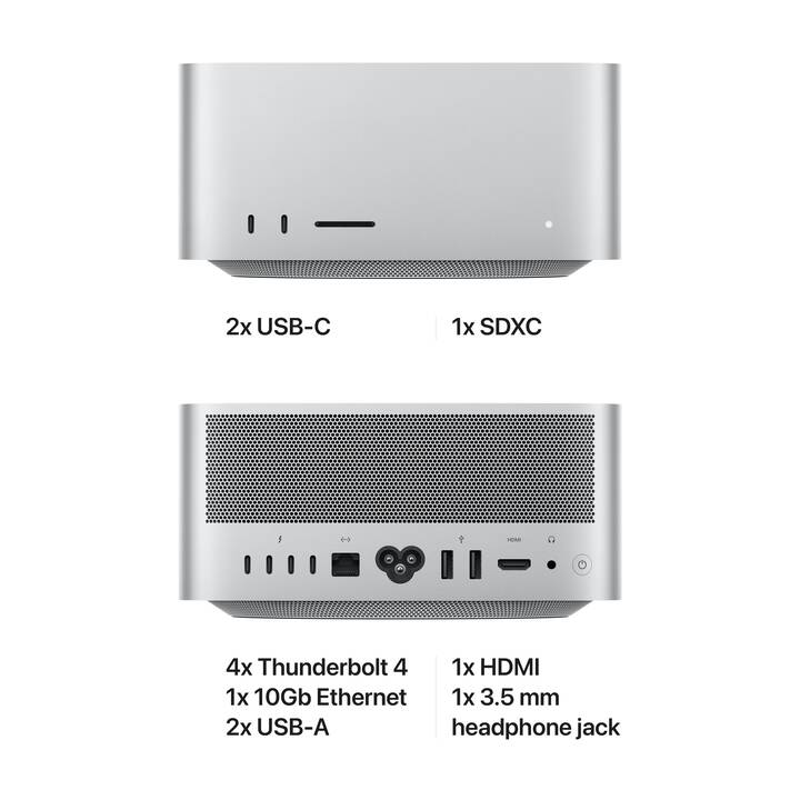 APPLE Mac Studio (Apple M1 Max Chip, 32 GB, 512 Go SSD)