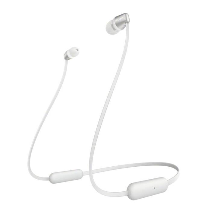 SONY WI-C310W (In-Ear, Bluetooth 5.0, Blanc)