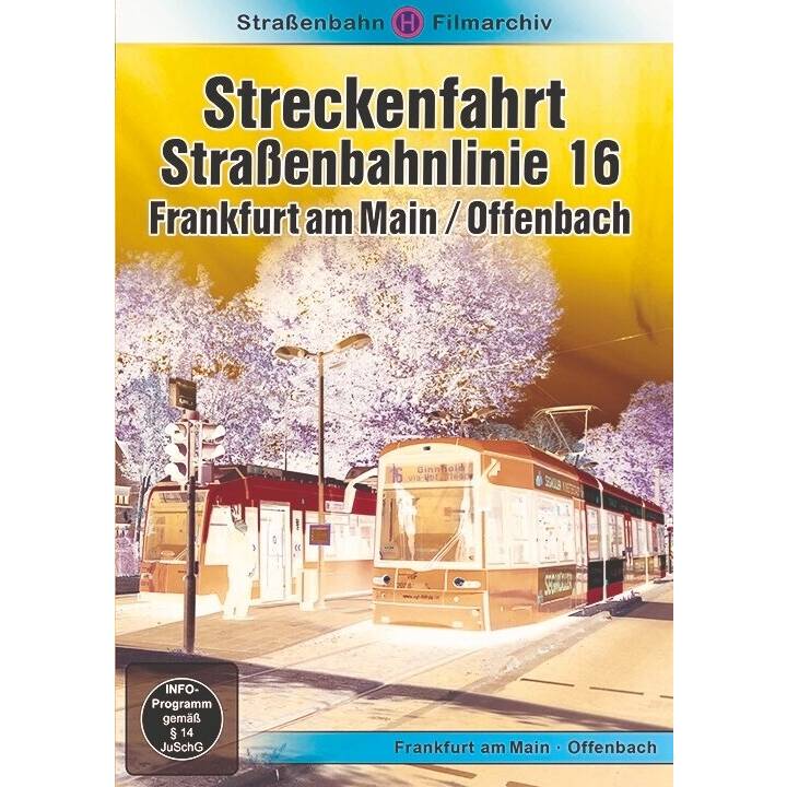 Streckenfahrt Strassenbahnlinie 16 - Frankfurt am Main / Offenbach (DE)