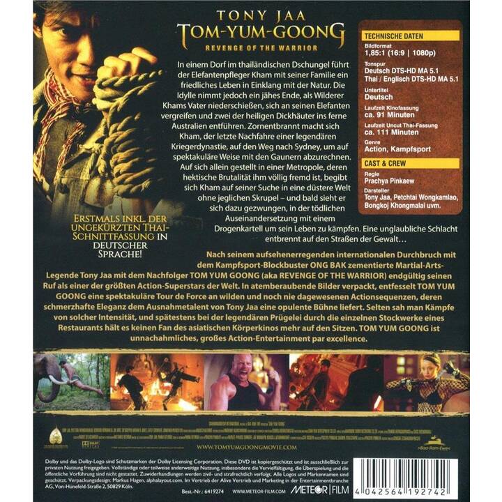 Tom Yum Goong - Revenge of the Warrior (TH, DE, EN)