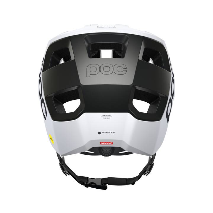 POC Unisexe Casque de VTT Kortal Race MIPS (L, Blanc)