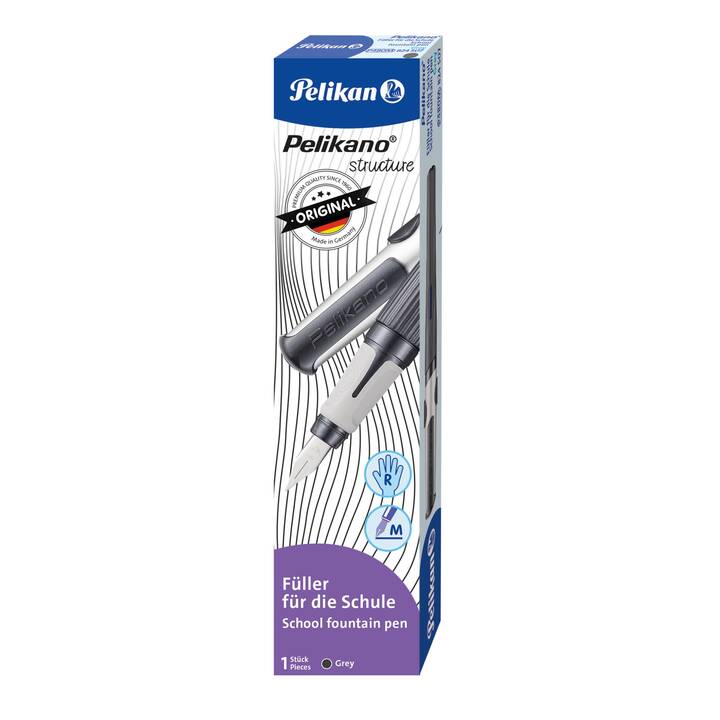 PELIKAN Füllfederhalter (Grau, Blau)