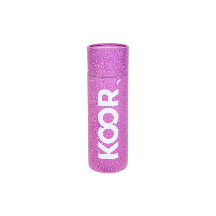 KOOR Gourde isotherme Sparkling Pink (500 ml, Pink)