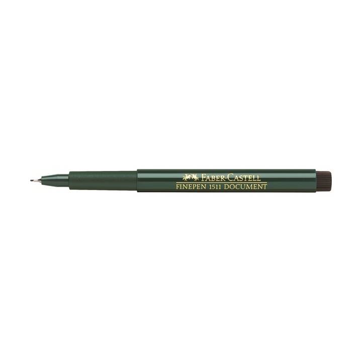 FABER-CASTELL Finepen Traceur fin (Noir, 1 pièce)