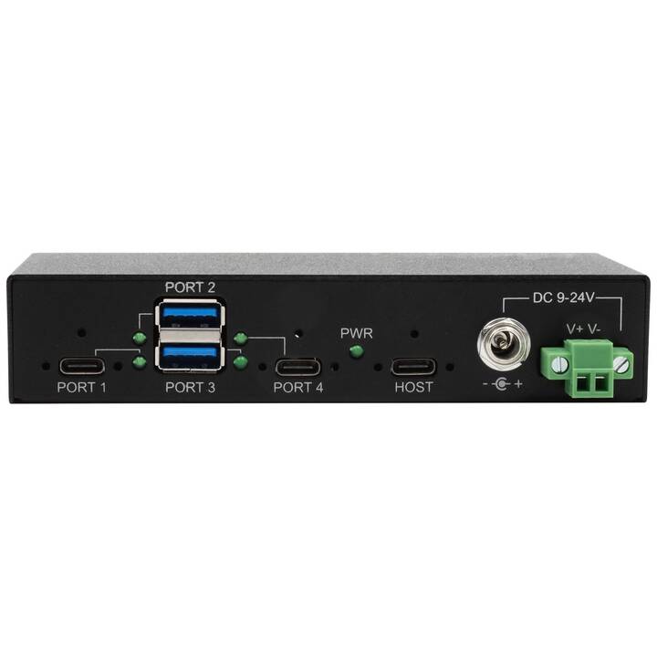 EXSYS EX-11295HMS (4 Ports, USB di tipo C, USB di tipo A)