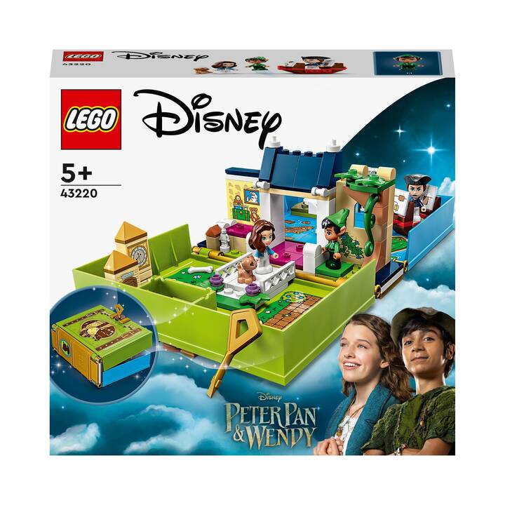 LEGO Disney Les aventures de Peter Pan et Wendy dans un livre de contes (43220)