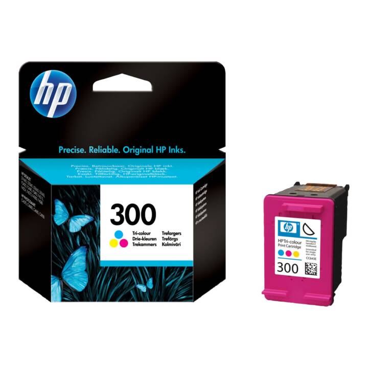 HP 300 (Jaune, Magenta, Cyan, 1 pièce)