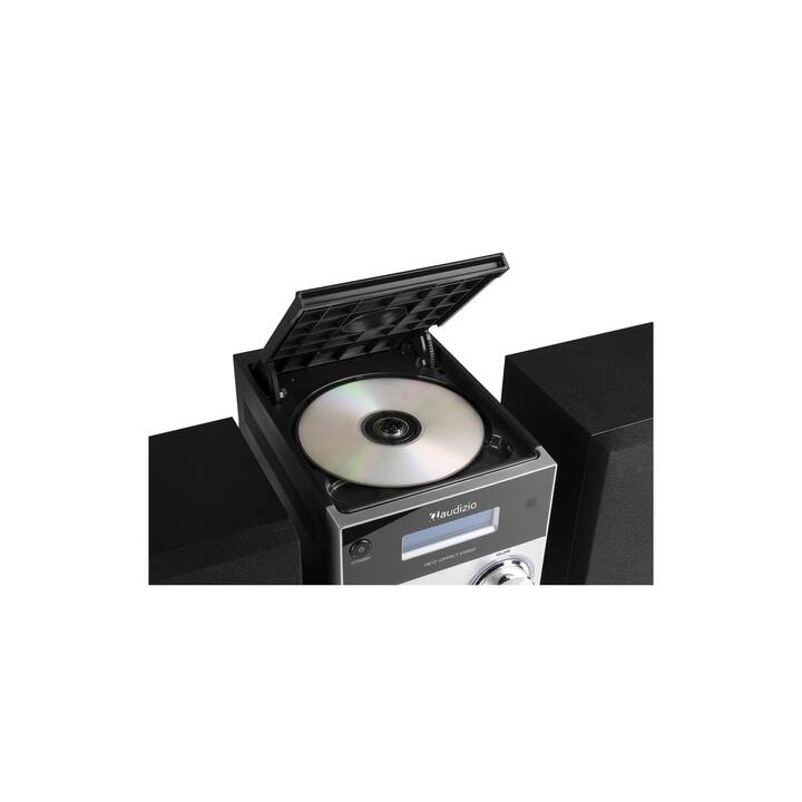 AUDIZIO MetzAl (Alluminio, Black, Bluetooth, CD)