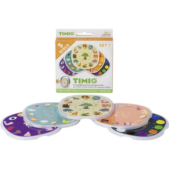 TIMIO Multimedia-Lerngame Audio Disc Set 1 (EN, DE)