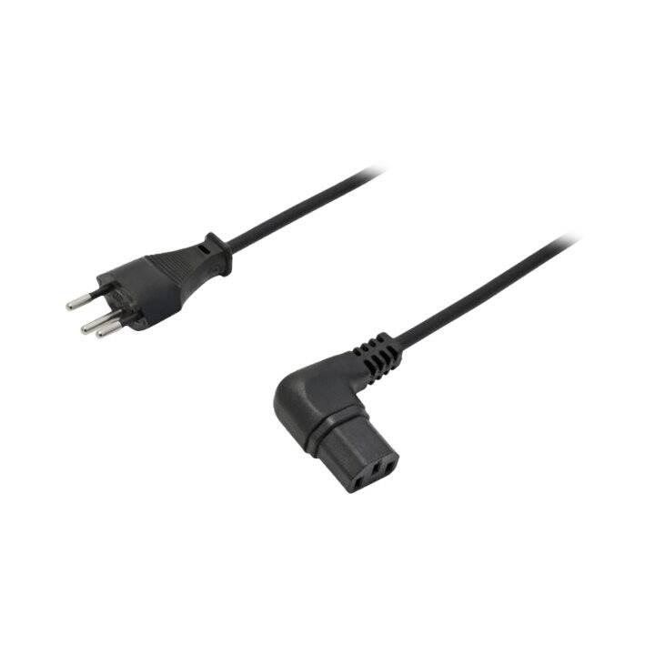 NIWOTRON Câble secteur (C13 / T12, 2 m, Noir)