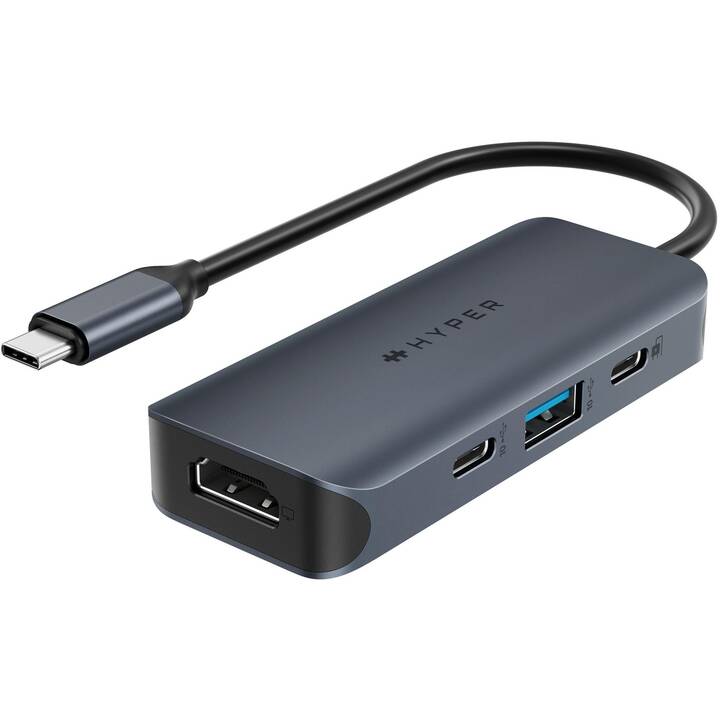 HYPER Dockingstation HyperDrive EcoSmart (HDMI, USB 3.1 Gen 2 Typ-A, USB 3.1 Gen 2 Typ-C)