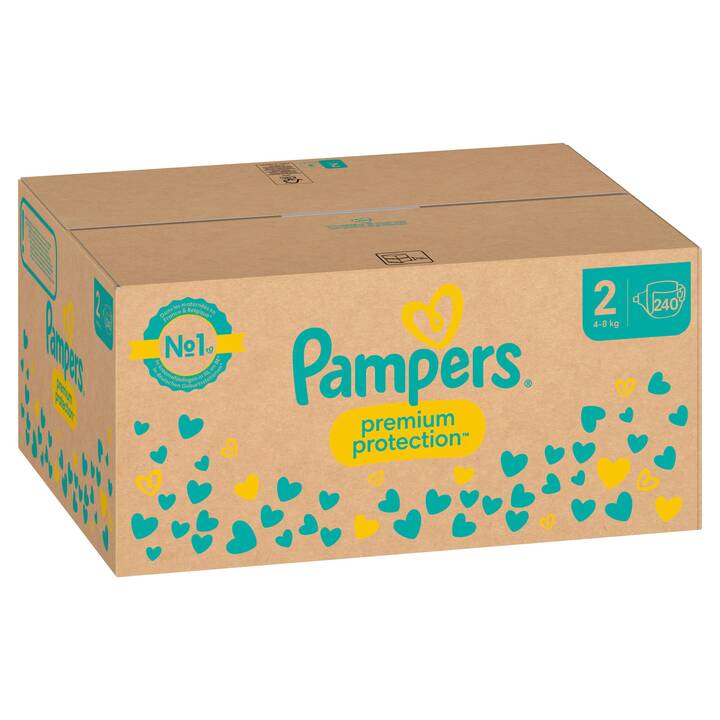 PAMPERS Premium Protection 2 (240 pièce)