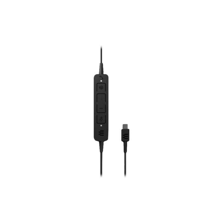 EPOS Casque micro de bureau ADAPT 130 USB II (On-Ear, Câble, Noir)