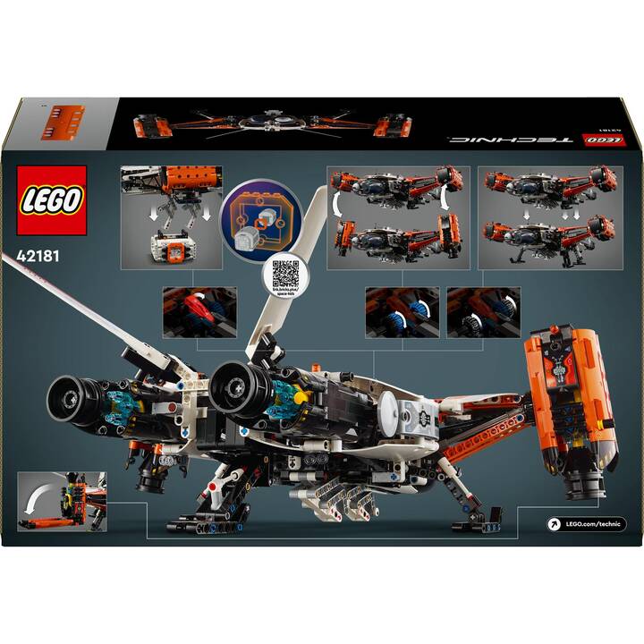 LEGO Technic VTOL Schwerlastraumfrachter LT81 (42181) - Interdiscount
