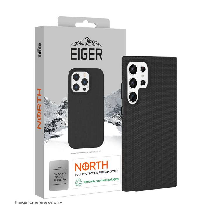 EIGER Backcover North (Galaxy S23 Ultra, Nero)