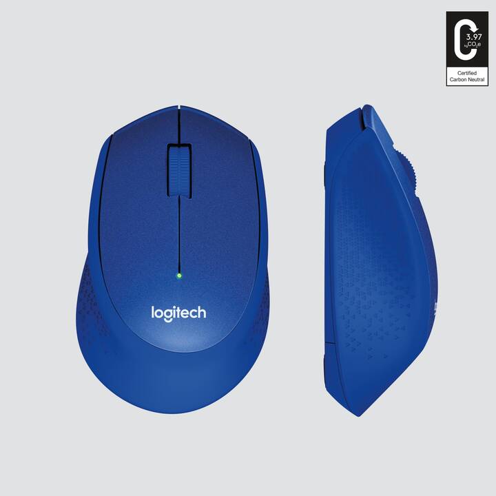 LOGITECH M330 Silent Plus Maus (Kabellos, Office)