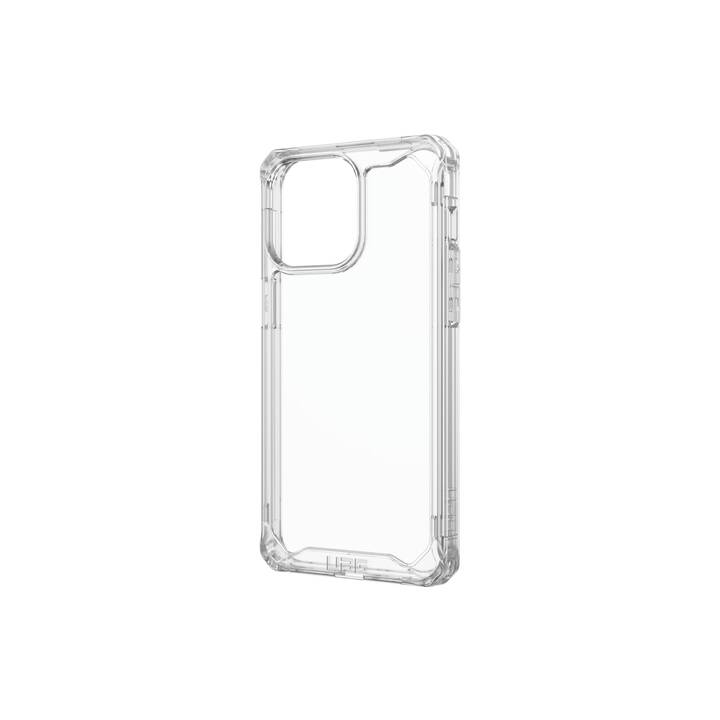 URBAN ARMOR GEAR Backcover Plyo (iPhone 15 Pro Max, Senza motivo, Transparente, Bianco)