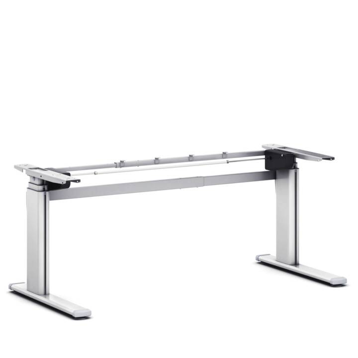 ACTIFORCE Pied de table (Argent, 1700 mm x 740 mm x 1280 mm)