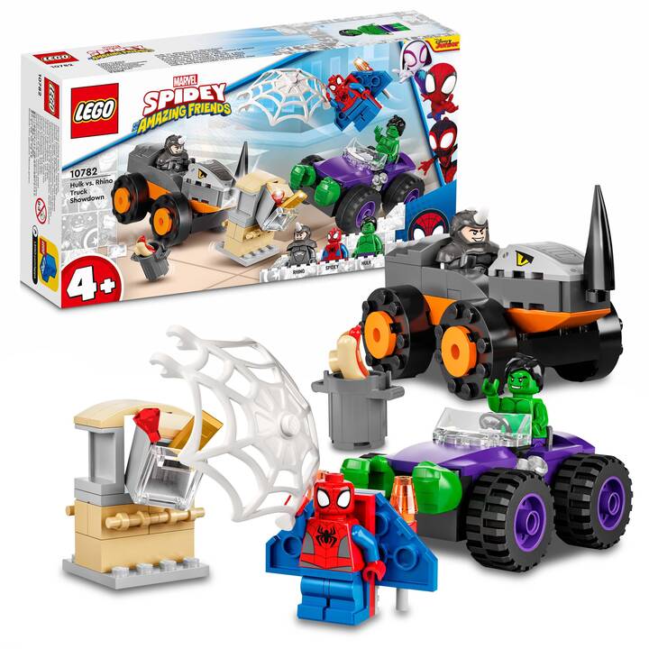 LEGO Marvel Super Heroes Le combat des camions, Hulk contre le Rhino (10782)
