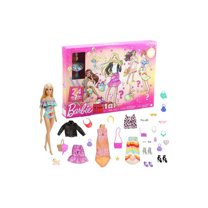 BARBIE Barbie FAB 2022 Calendario dell'avvento giocattolo