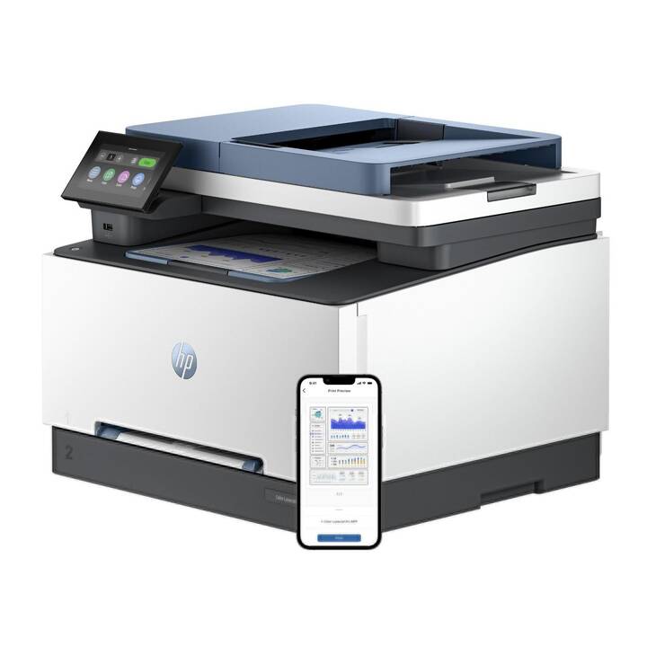 HP LaserJet Pro MFP 3302sdw (Stampante laser, Colori, Bluetooth)