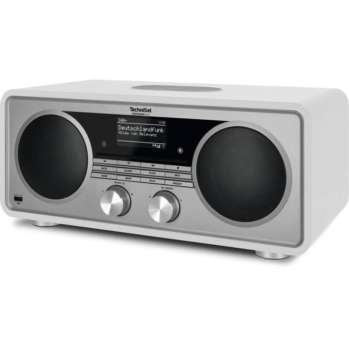 TECHNISAT 602 Radios numériques (Argent, Blanc)