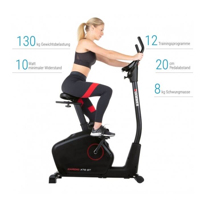 HAMMER Ergometro a sedile Cardio XT6 BT