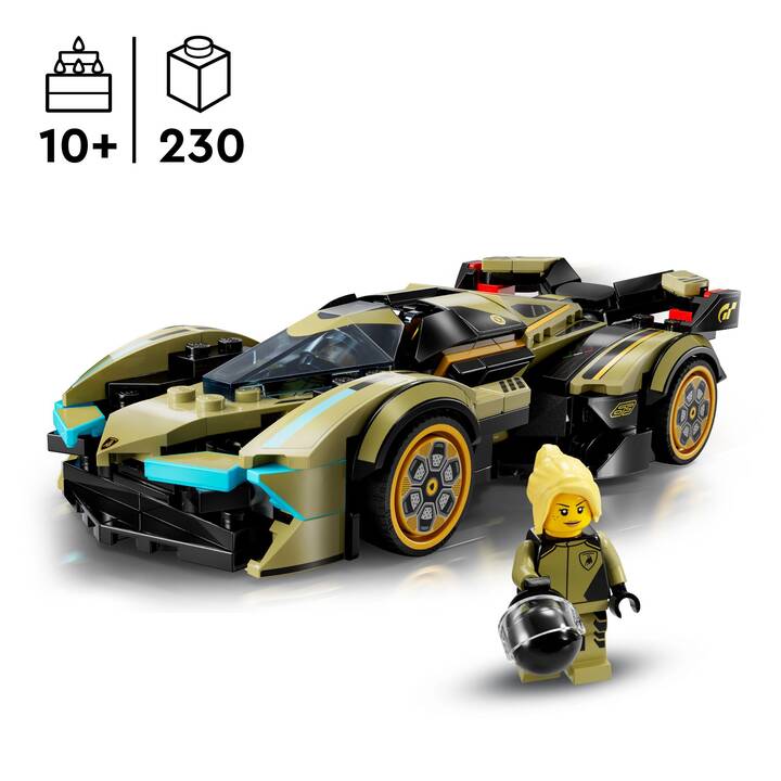 LEGO Speed Champions Lamborghini Lambo V12 Vision GT Supersportwagen (76923)