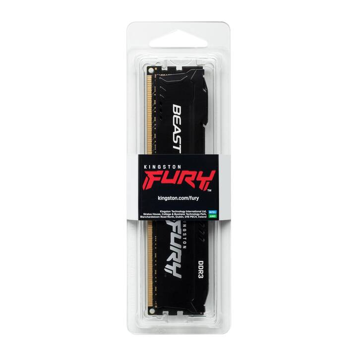 KINGSTON TECHNOLOGY Fury Beast KF316C10BB/8 (1 x 8 GB, DDR3-SDRAM 1600 MHz, DIMM 240-Pin)