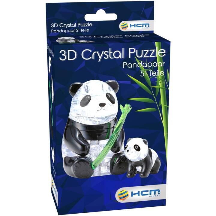 HCM KINZEL Panda 3D Puzzle (51 Stück)