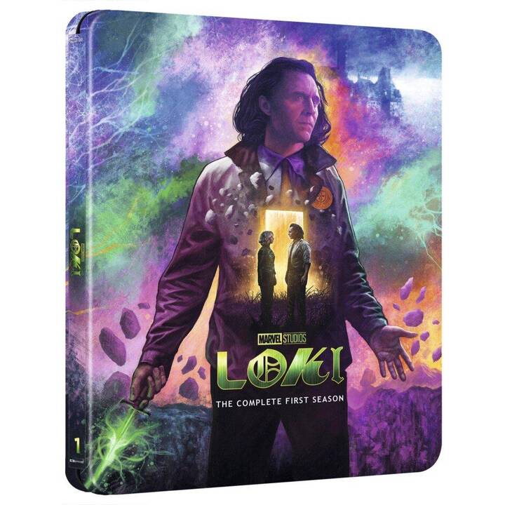 Loki Staffel 1 (4K Ultra HD, Steelbook, DE, EN)