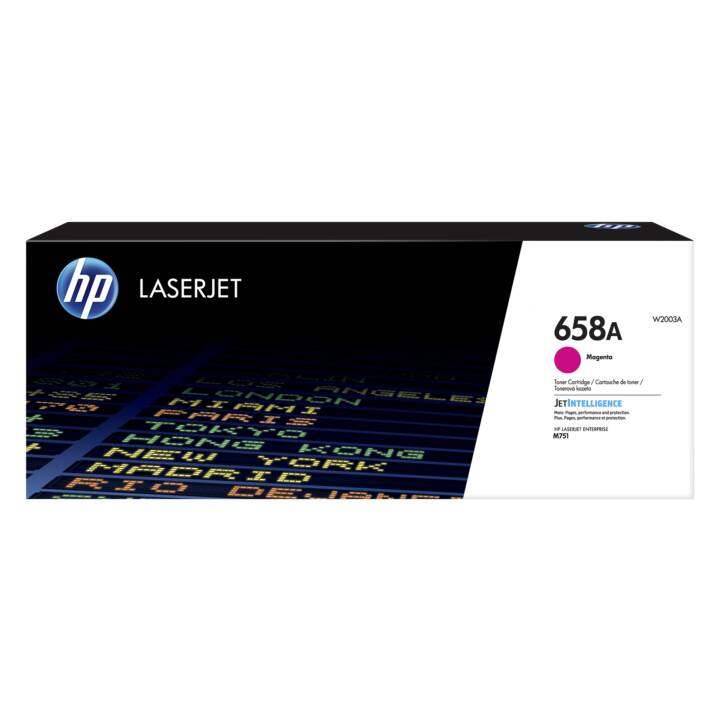 HP 658A (Cartouche individuelle, Magenta)